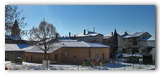 Francescas sous la neige - hiver 2012 - les  toîts du village Francescas