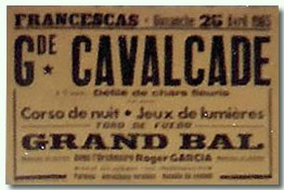 affiche cavalvade 1963