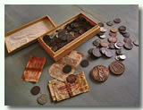 des pièces de monnaies - la collection du club