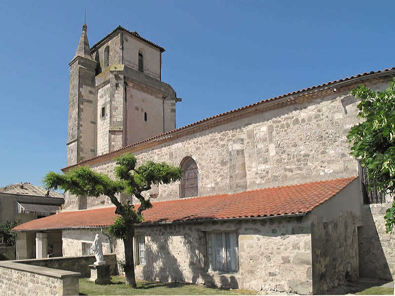 l'église de montagnac