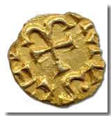 Monnaie romain du IVe siècle trouvé à Francescas