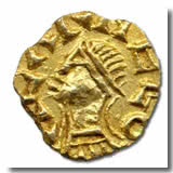 Monnaie romain du IVe siècle trouvé à Francescas