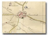 Plan cadastral de Francescas sous Napoléon en 1809