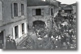 La cavalcade sur la Place Centrale en 1944