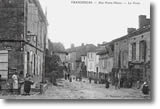 La Grande Rue et les commerces en 1907