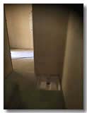 Un des deux toilettes des cellules de la Gendarmerie de Francescas