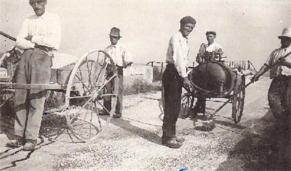 les cantonniers de Francescas