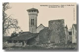 L'église et porte du Château de Nomdieu