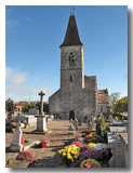 Le clocher de St. Vincent de Lamontjoie