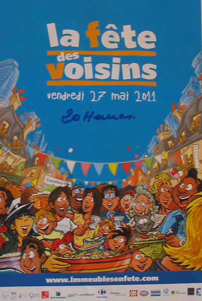 fête des voisins à francescas