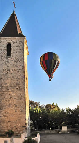 mongolfière à Francescas