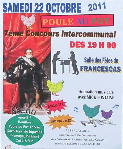 poule au pot à francescas