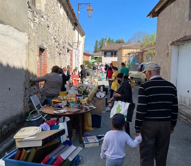 vide grenier francescas