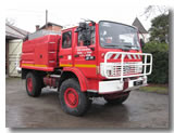 Le camion des pompiers en 2011