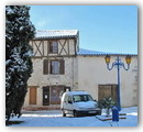 Francescas sous la neige - hiver 2012 - une maison dans la rue des puits