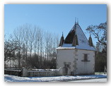 Francescas sous la neige - hiver 2012 - le pigeonnier sur le boulevard circulaire