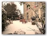 Francescas sous la neige - hiver 2012 - une terrasse