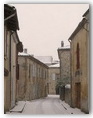 Francescas sous la neige - hiver 2012 - la rue de Bordeaux