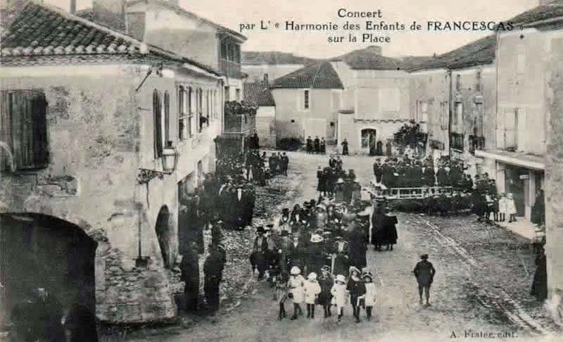 La Place des Armes en 1910