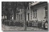 L'école de Francescas sur la route de Lasserre 1900
