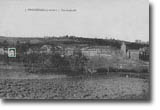 Francescas - vue panoramique vers 1962 avec l'octroi
