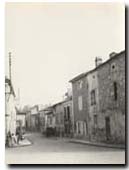 La rue Porte Neuve entre 1950 & 1960