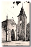 L'église de Francescas vers 1910