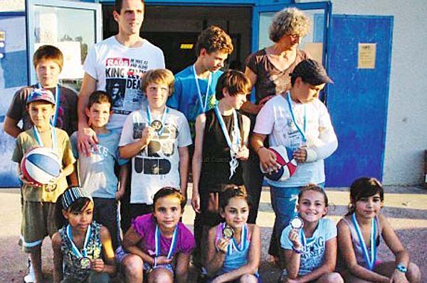 l'équipe de basket de francescas