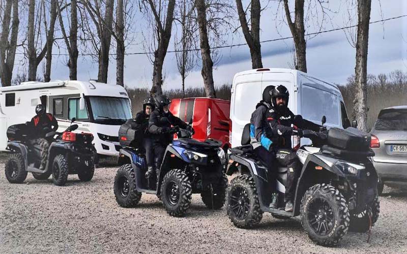 randonnée en quad