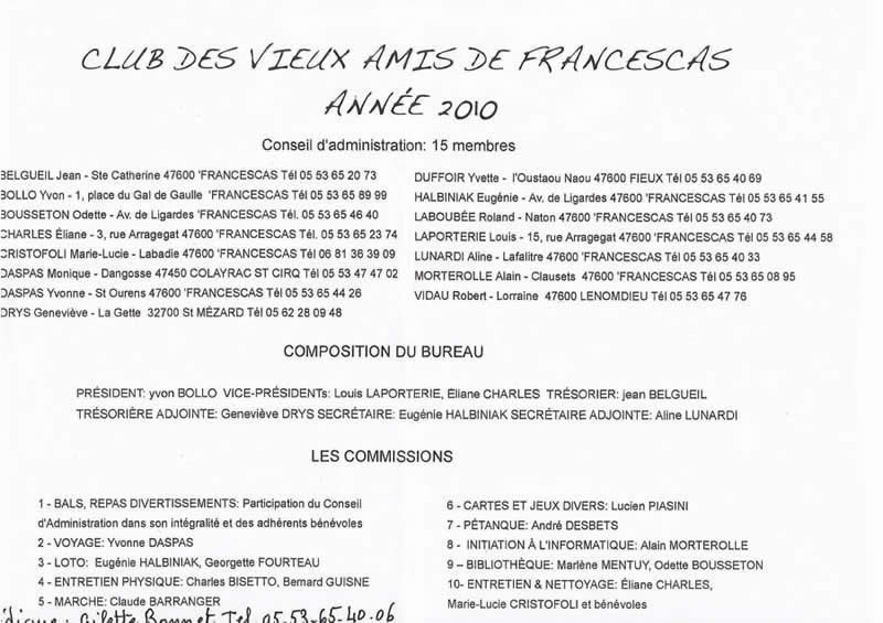 conseil d'administration
