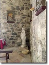 L'église de Lasserre - vue sur l'intérieure