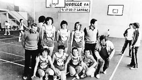 Paulette Laborde au basket